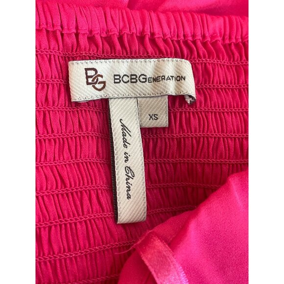 BCBGeneration Women's Pink Strapless Dress with Side Zipper Sz XS - Picture 5 of 7